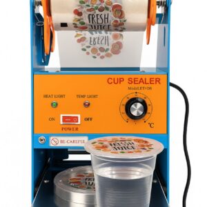 دستگاه سیل لیوان دستی رومیزی برای بسته بندی و پک لیوان یکبار مصرف – تأمین فنی